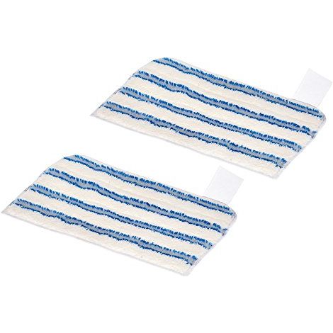 Polti 2x panni in microfibra lavabili per scopa Vaporetto SV330 Multi Brush
