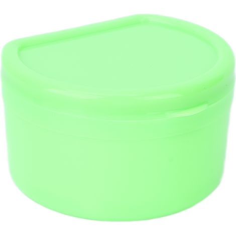 Étui de Transport Vert Compact pour Appareil Dentaire Portable avec Poche Filetée - Boîte de Protection (1/5)