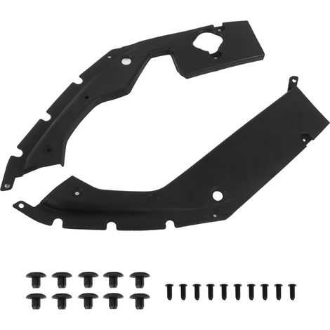 2PCS Panneaux Latéraux Moteur Résistants à la Chaleur Anti-Poussière Compatibles Honda Civic 10e Génération 2016-2020, Remplacement Côté Habitacle (1/5)