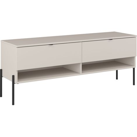 Mueble TV Levtenu 108, Cachemira, Número de puertas: 0, Número de cajones: 0, 140x55x40cm