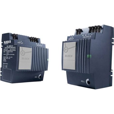 BLOCK PEL 230/18-2,5 Alimentatore per guida DIN 18 V/DC 2.5 A 45 W Num. uscite:1 x Contenuto 1 pz.