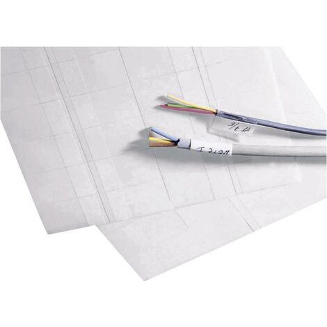 TE Connectivity 5-1768016-7 Etiquette de câble BKM 75 x 23 mm Couleur de la surface de marquage: bla (1/2)