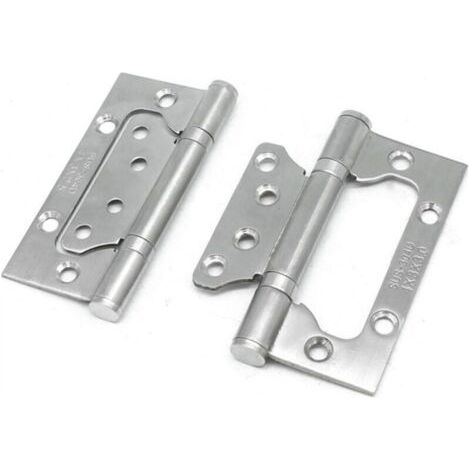 2 Pièces Charniere Porte Lourde Charnières Inox Roulement à Billes Charnière de Porte Charniere Portail Exterieur pour Portes de Maison, Chambre (1/4)