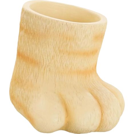 Divertente e grazioso vaso da fiori in resina a forma di felino