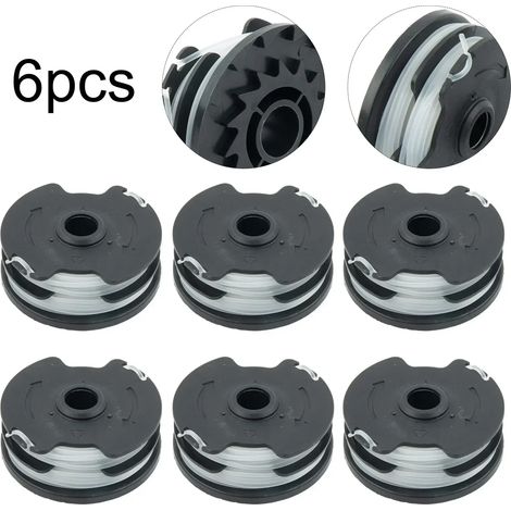 Filiyano-Lot de 6 bobines de fil pour coupe-bordures sans fil Parkside/LIDL PRTA 20-Li A1/B2/C3, accessoires de rechange pour outils de jardin. (1/5)