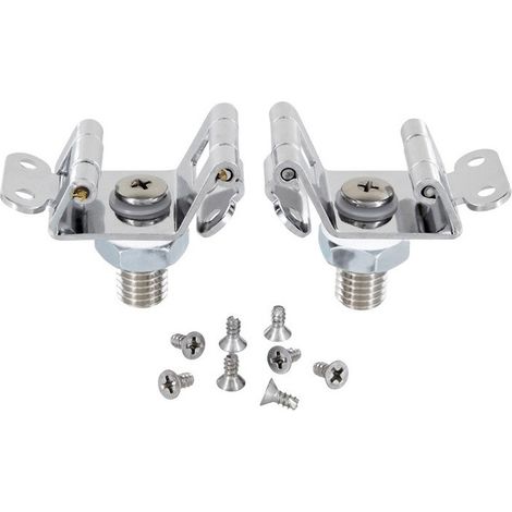 Juego de bisagras para asiento de inodoro Aero cromo IDEAL STANDARD