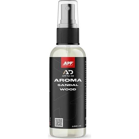 Désodorisant pour voiture - APP Aroma Sandal Wood - Bois de santal, cèdre & pin - Neutralise les odeurs - Parfum enveloppant (1/5)