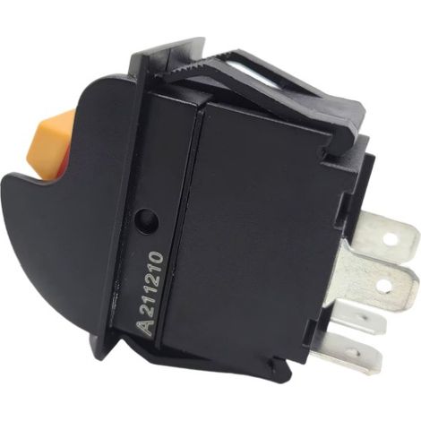 DTEKGAZ - AN17-1 4-poliger Auslöseschalter Hochstrom-Selbstverriegelungsschalter 20 A 250 V Zubehör für 3900-W-Industrie-Elektrowerkzeuge mit Zwei-Gang-/Vorwärts-/Rückwärtsauslöser