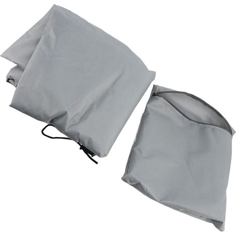 Housse de chaise longue suspendue, résistante aux UV, à l'eau, au vent, en tissu Oxford 420D, balançoire pour Patio, gris, 115x190cm / 45.3x74.8in (1/2)
