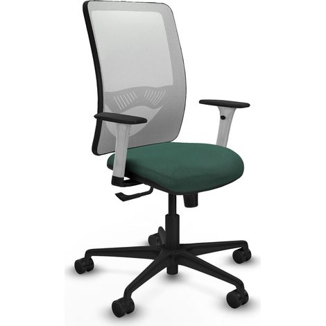 Silla de oficina piqueras y crespo Zulema blanco espuma duradera (1/2)