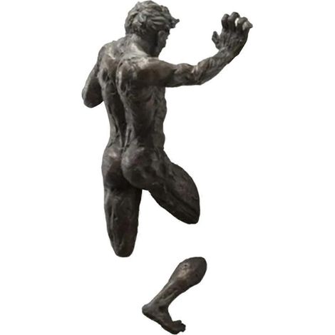 Sculptures abstraites 3D, figurine murale, décoration intérieure C-- (1/5)