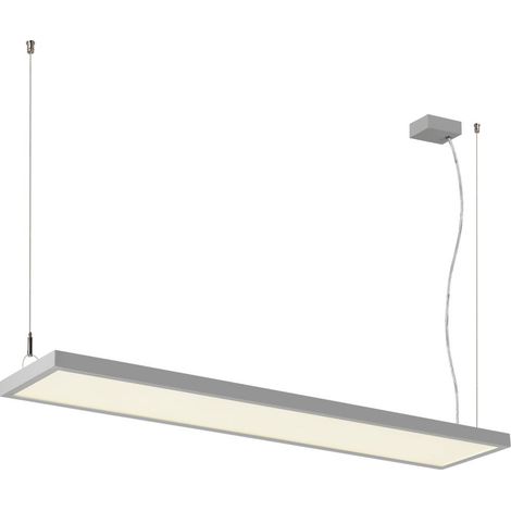 Suspension WORKLIGHT PRO 120 120 cm 4000 K DALI Touch gris - SLV - 1007470
