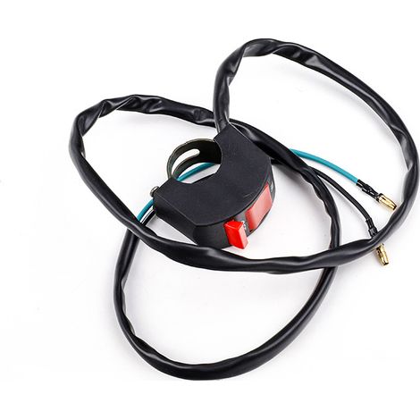 Modifications pour motos électriques : interrupteur des feux de détresse, commande des feux de croisement/route, commutation du projecteur LED, phares, guidon et boutons du guidon.