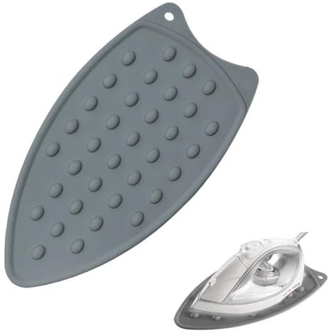 Silicone Tapis de Repos de Repassage,Tapis de Repassage,Repose fer a Repasser Silicone,Silicone Iron Rest,Accessoires pour le repass (1/4)