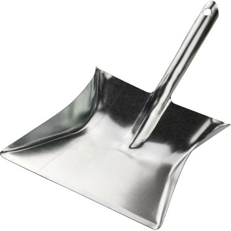 Kehrschaufel Kehrblech komplett Metall verzinkt Blech Schaufel (1/2)