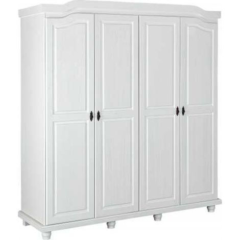 Insy Armoire à 4 portes, blanc. (1/5)