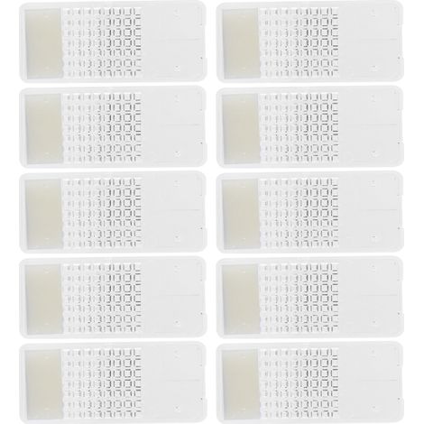 Lot de 10 cages de transport pour abeilles, cages pour reines, accessoires apicoles non toxiques (1/5)