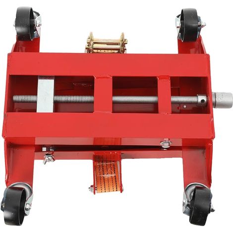 Plateforme de levage de moto, capacité de 200 kg, plage de hauteur de 185 à 590 mm, dimensions de la base 420x400 mm, entraînement carré 1/2", type de selle fixe (1/5)