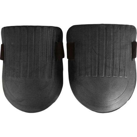 Pair of Work Knee Pads, Gardening Knee Pads with Waterproof EVA Soft Inner Lining, Adjustable Straps for Knee Protectors for Sports, Building, Black