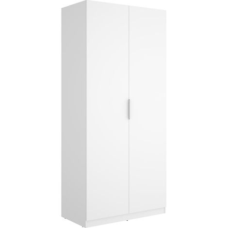 Armoire 2 Portes Perla - Blanc (1/5)