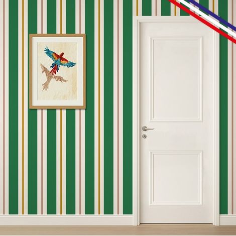 Lot de 2 kits pour moulures de porte en bois - à doucine - Prêt à coller et peindre