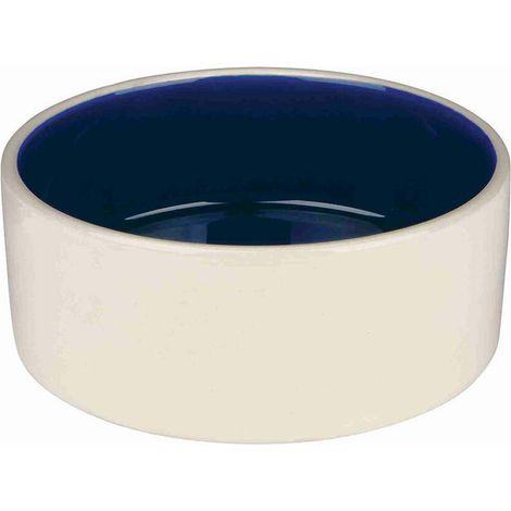 Comedero para Perro Trixie Azul Crema Ø 18 cm 1 L (1/2)