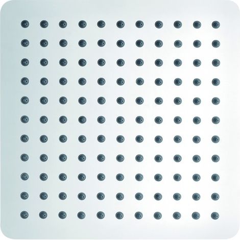Regendusche Bernstein DPG2007 Edelstahl Duschkopf 25x25cm superflach (1/3)