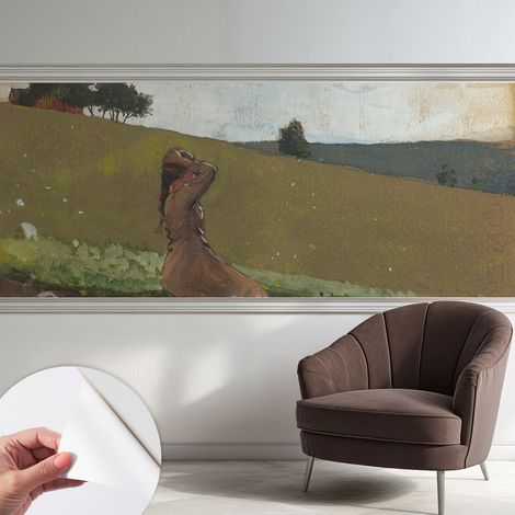Fotomurale adesivo stickers - murali decorativo - soggiorno moderno - effetto realistico - Scena tranquilla 250x104 cm (1/5)