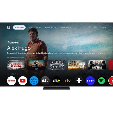 TCL 65C81K - TV 65 (164 cm) QD-MiniLED - 4K UHD 3840x2160 - 144 Hz - Dolby Vision - Google TV - 4xHDMI 2.1 - WiFi (1/5)
