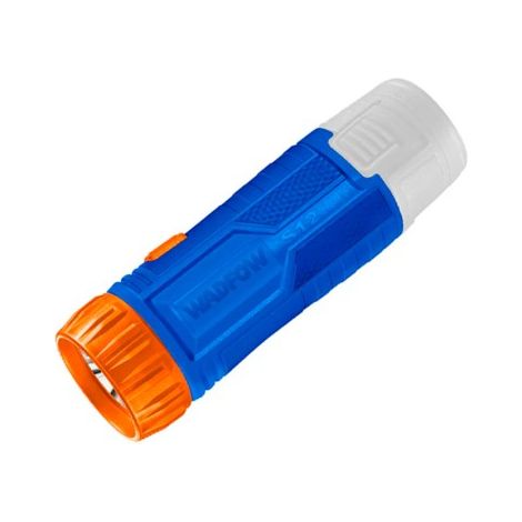 WADFOW 12-V-Taschenlampe mit Batteriebetrieb, 100 Lumen, kompaktes und leichtes Design, ideal für Notfälle (1/2)