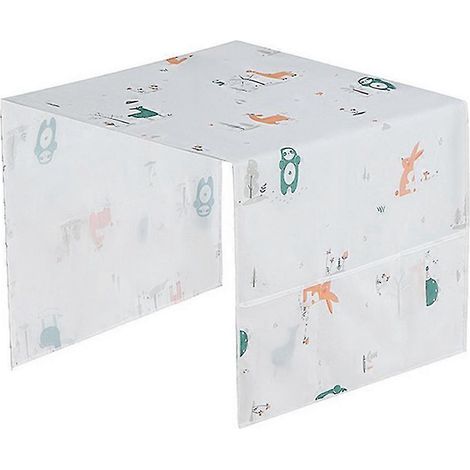 Housse Anti-Poussière pour Réfrigérateur, Nappe Imperméable pour Frigo, Sac de Rangement Suspendu pour Cuisine, Protection Universelle pour Électroménager (1/5)