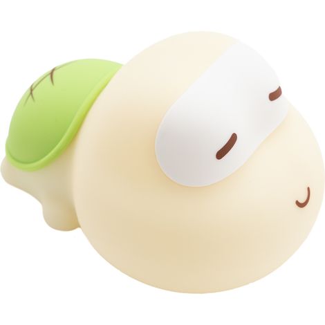 Veilleuse tortue en silicone 2W, décoration de bureau amusante, lumière d'ambiance, jouet créatif rechargeable par USB p (1/5)