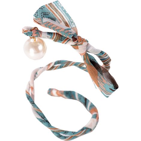 Élégant chignon torsadé, pince à cheveux en tissu, maintien de queue-de-cheval, accessoire de coiffage, coloris n°2, pour chignon haut, outil de coiffure pratique, lot unique. (1/3)