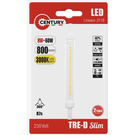 Lampada Tred Slim Lineare 8W (1/2)
