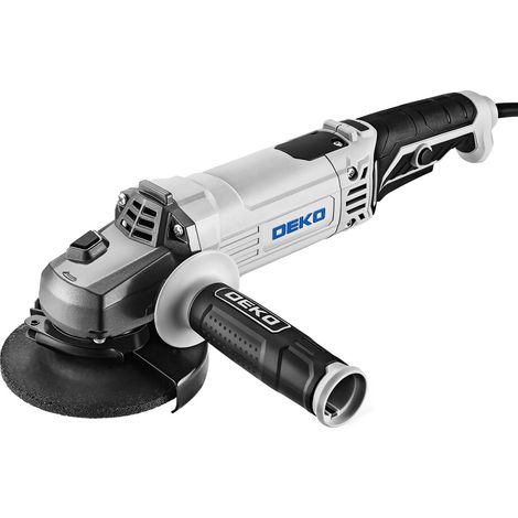 Meuleuse d'Angle 900W: Ø 115mm Meuleuse d'Angle Électrique 12000 tr/min avec Poignée Auxiliaire, Capot de Protection, Écrou de Serrage, Clé à Ergots, pour Meulage, Tronçonnage (1/5)
