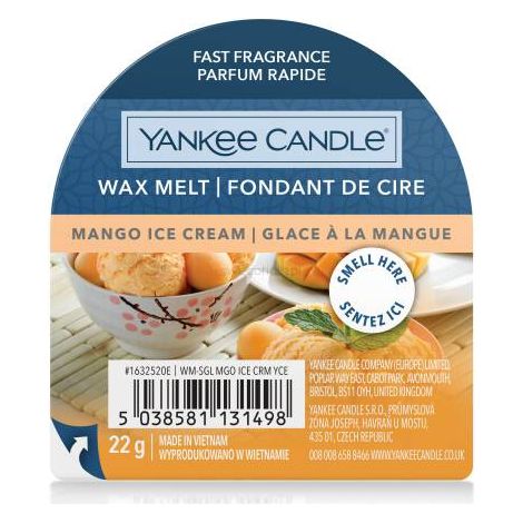 Yankee Candle Mango-Eiscreme-Duftwachs 22 g (1/2)