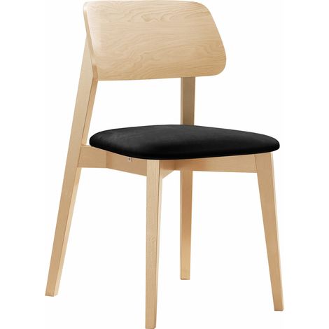 Silla Dearborn 101, Haya, 80x46x49cm, Tapiz, De madera, Madera