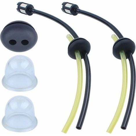 Tuyau Durite d\\'Essence Kit pour Honda GX31 GX35 GX25 GX22 Debroussailleuse, Tuyaux Essence Universels + Filtre Carburant + Joints + Poire dAmorage Moteur Accessoires-- (1/5)