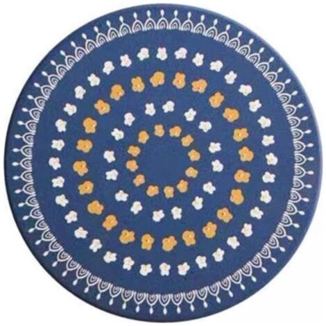 2x Napperon Rond Résistant à la Chaleur, Coussin Isolant pour Table à Manger, Fête (1/4)