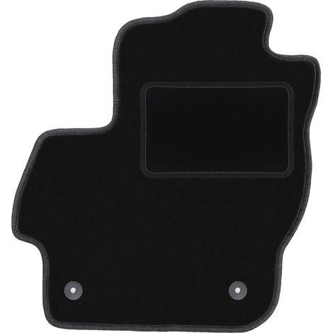 Alfombrilla de conductor negra para Mazda 3 II BL hatchback, sedán (2008-2013)