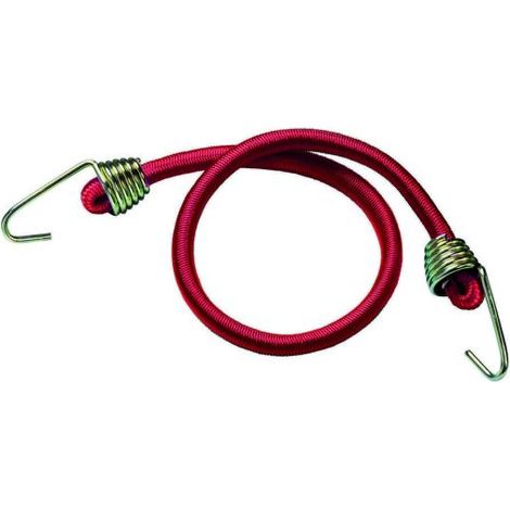 MASTER LOCK Cuerdas elásticas con Ganchos [Paquete de 4 Tensores] [25 cm Cuerda] [Gancho Invertido] [Color Al Azar] 3018EURDAT - Ideal para Sujetar Cargas Pequeñas, Camping, Mudanzas (1/2)