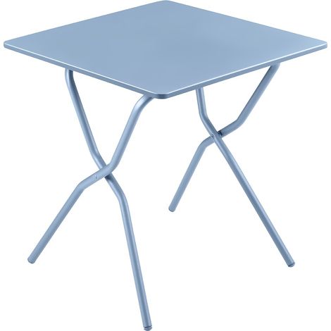 Mesa plegable Balcony Colorblock Ciel 70x64cm - Lafuma Mobilier (1/5)