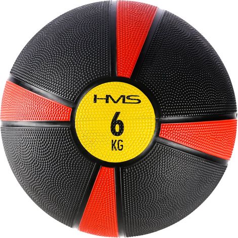 Medizinball 6kg - rutschfester griff langlebiges fitnessgerat