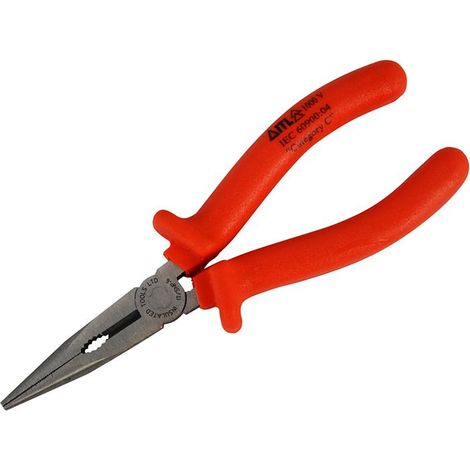 Insulated UKC-00051 6.1/2" Snipe Nose Pliers by ITL Insulated Tools Ltd — 150mm, Model PW58 (1/3)