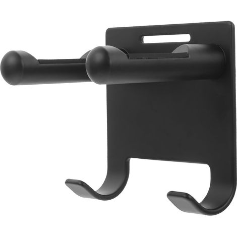 2 Pièces Support de Sèche Adhésif Perçage Organisateur de Salle de Bain pour Sèche Design Étanche et Pratique pour Économiser de Espace (1/5)