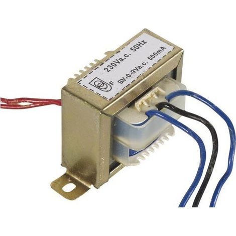 Perel 139087 Trasformatore, un design aperto, 9 va