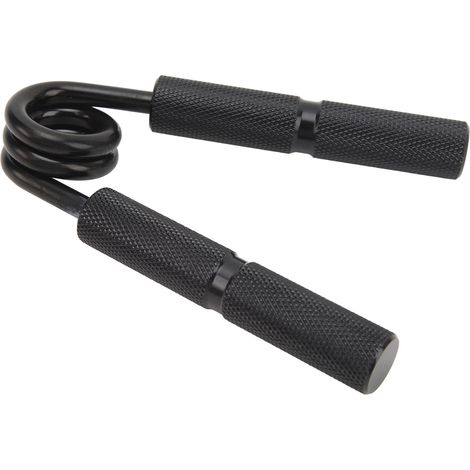 Renforceur de poignée en aluminium pour les doigts, les poignets et les avant-bras, idéal pour la musculation à domicile et le renforcement musculaire. Noir, 113 kg (250 lb). (1/5)