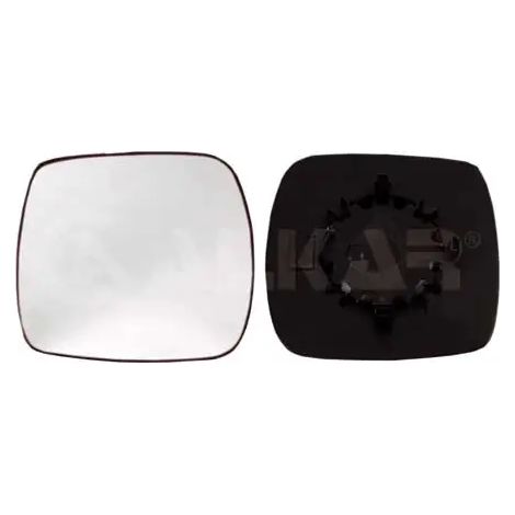 Verre de rétroviseur, rétroviseur extérieur ALKAR 6403160 RENAULT 7701068848