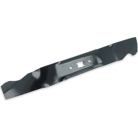 vhbw Lame compatible avec Wolf 460 BA Campus 48 B tondeuse - Lame de rechange, noir, métal (1/4)