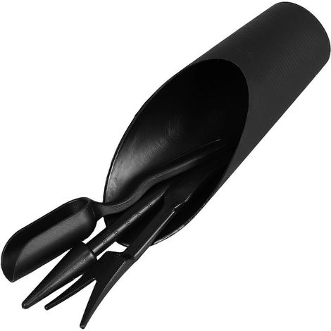 Ensemble d'outils de jardin pour plantes succulentes, compatible avec le rempotage, 1 ensemble noir (1/5)